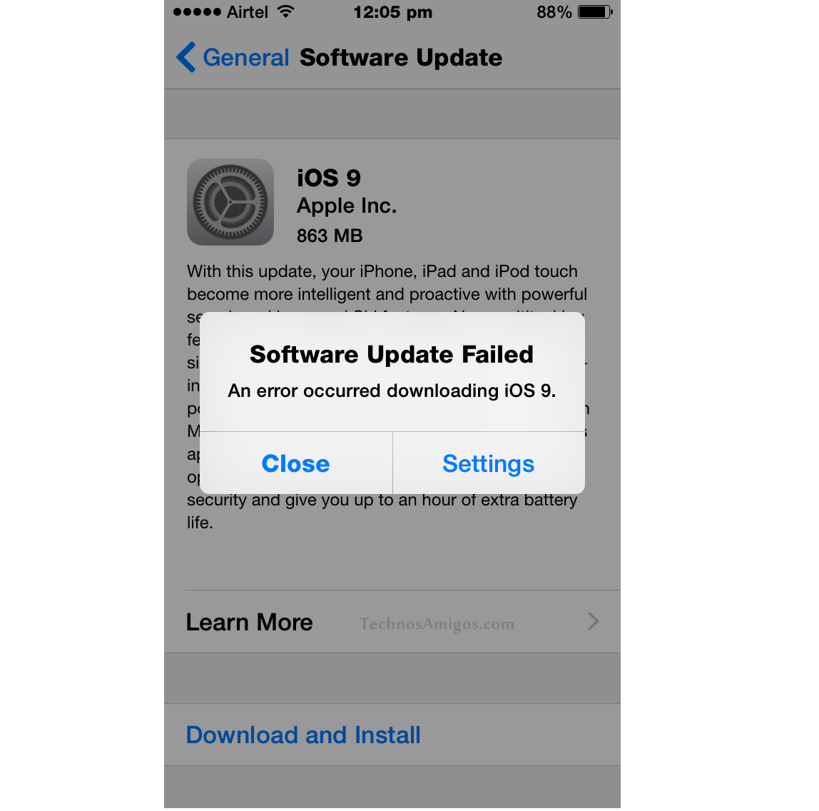 Mac Os Update Download Failed